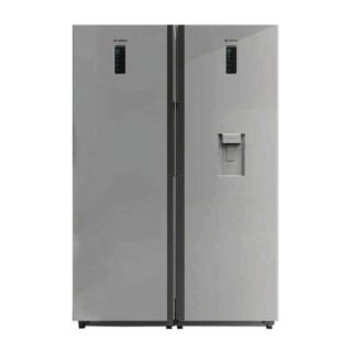 یخچال فریزر دو قلو اسنوا 38 فوت سری هایپر مدل SRDi-SFDi-M210SS