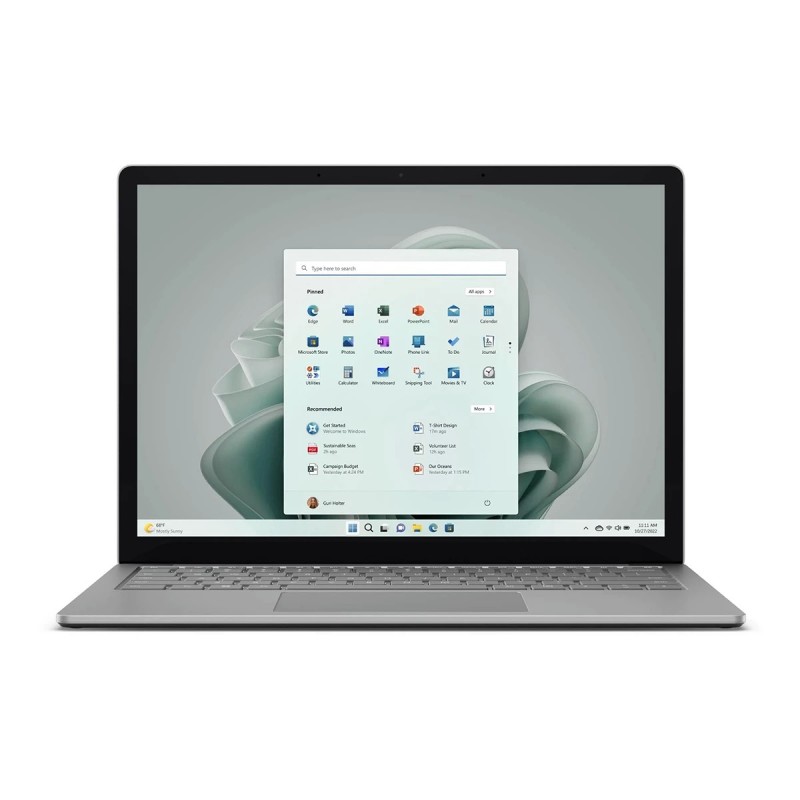 لپ تاپ مایکروسافت 13.5 اینچی مدل Surface Laptop 5 i5 ۱۲۳۵U 8GB 512GB