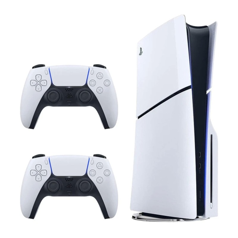 کنسول بازی سونی مدل PlayStation 5 Slim ظرفیت 1 ترابایت ریجن CFI-2116 اروپا به همراه دسته اضافی