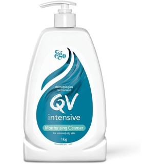 شوینده رطوبت رسان پوست خشک و اگزمایی کیووی intensive